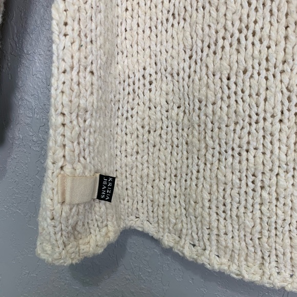 Krizia chunky knit wool blend vintage sweater - Picture 5 of 8